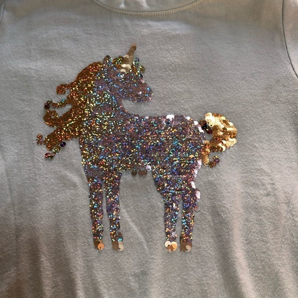 Cat & Jack Girl’s Unicorn Short-sleeve Tops Set - Picture 8 of 15